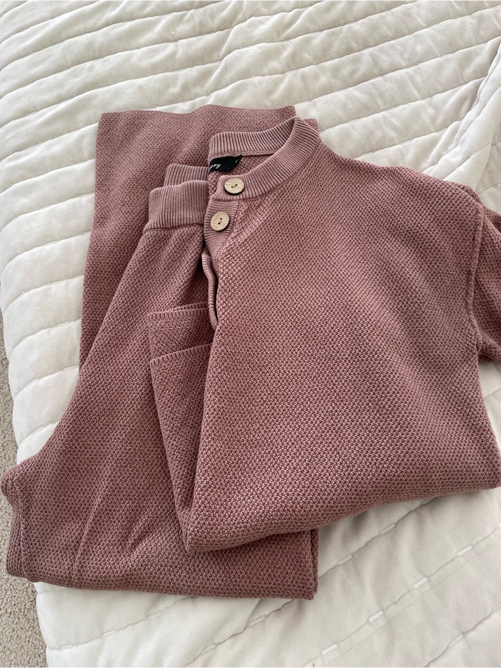 Lillusory short sleeve knit set